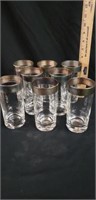 1950 high ball glasses