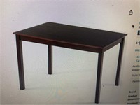 ZINUS Juliet Wood Table  45x28x29 in