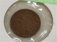 1903 US Cent Coin