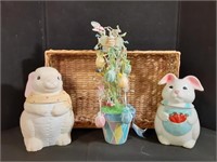 Easter Cookie Jars