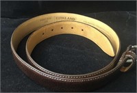 Kirkland Signature Italian leather Belt Brown