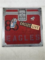 LP RECORD - EAGLES LIVE