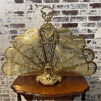 Brass Firescreen