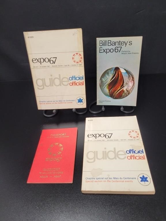 Expo 67 Official Guides & Passport