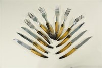 Retro Set of Sheffiled Fork & Knife Set - New