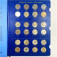1938-1965 Jefferson Nickel 70 CNS AU/UNC