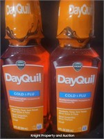 2 DayQuil Cold & Flu 8fl oz each