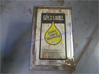 GOLD LABEL CAN