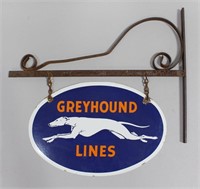 HANGING GREYHOUND SIGN