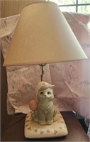 Ceramic Cat Table Lamp