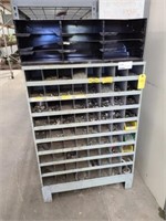 PARTS CABINET, METAL, W/ CONTENTS TO INCLUDE BUT