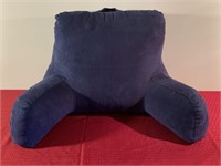 Blue back pillow