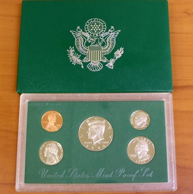 US Mint Uncirculated Coin Proof Set 1994-1996