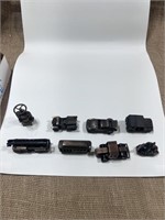 8 collectable cast iron pencil sharpeners
