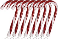 (2) Home Accents Holiday Lighted Candy Cane Sets