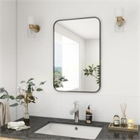 BEAUTYPEAK 20x28 Wall Mirror  Aluminum Frame