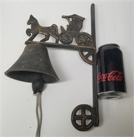 Two Metal Dinner Bells