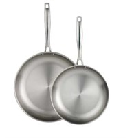 TRAMONTINA SS SKILLET 2PC