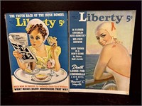 Two 1939 Liberty Magazines