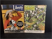 Two Liberty Magazines 1941 & 1945