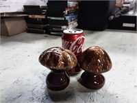 Mushroom salt&pepper shakers