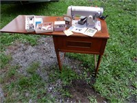 Kenmore Sewing Machine w/Stand and Accessories