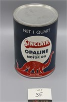 Sinclair Motor Oil Court Can