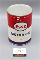 Esso Motor Oil Quart Can