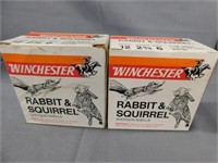 Ammunition: 12 ga. Winchester rabbit & squirrel,