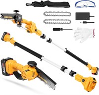 (READ)2-in-1 Cordless Pole Saw  20V  18ft Reach