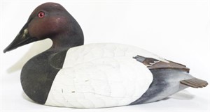 Painted Wooden Duck 7x13x6.5