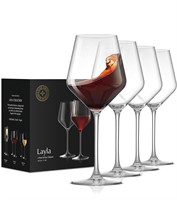 NEW $44 4-Pcs (500mL) Red Wine Glasses