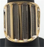 14k Gold Vior Italy Ring