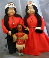 Family of Indian Dolls