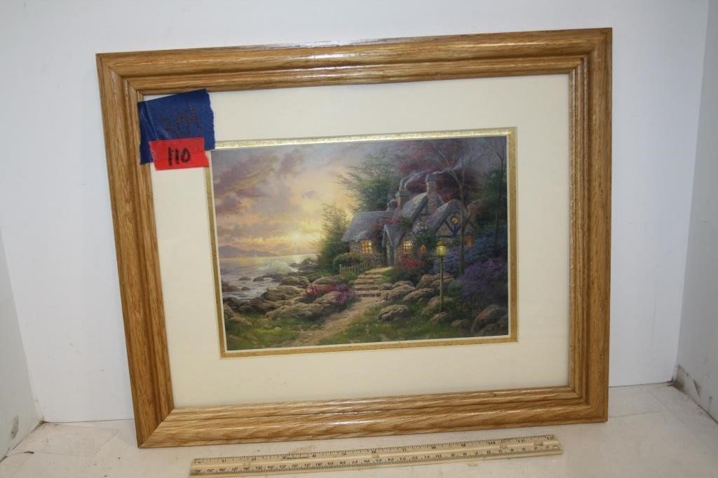 Thomas Kinkade Framed  Print