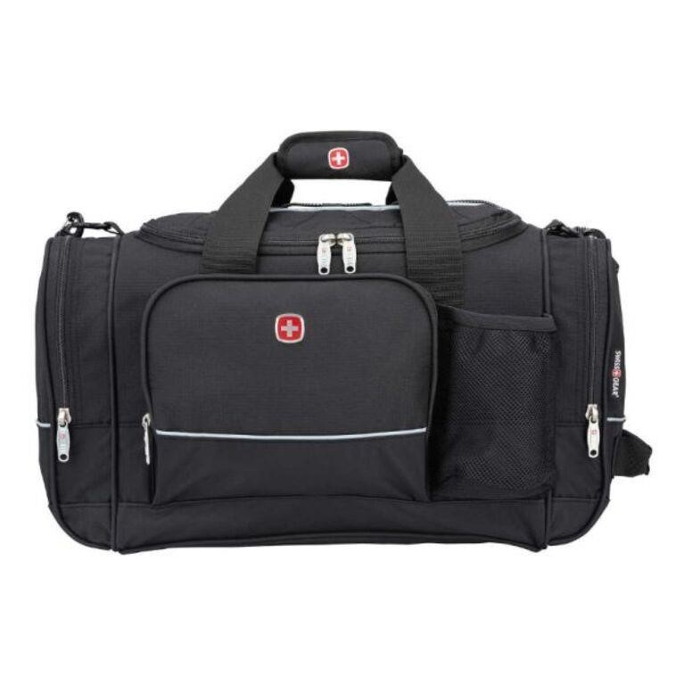 21" Swiss Gear Duffle Bag, Black