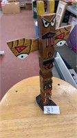 Wooden statue Canada 13 inches tall