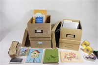 Storage Boxes, Post-it, Covers, Papyrus Cards