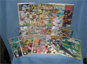 Large group of vintage Avengers Comic Books