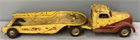 BuddyL Tow Truck Pressed Steel Toy