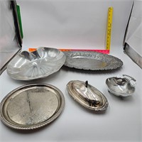 Silver-Colored Platter-TWN Perfect 1991