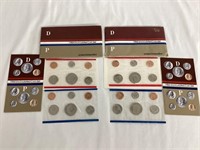 Two 1984 Uncirculated Coin Sets