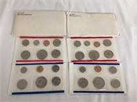 Two 1981 Uncirculated Coin Sets