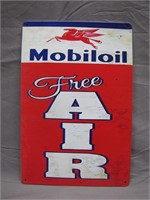 Retro Mobil Oil Free Air Display Sign