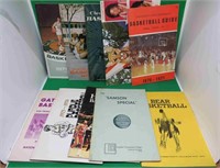10x 1970's College Baskletball Media Guides Houstn