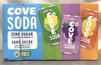 Cove Soda 15 Pack (bb 2024/nov/13)