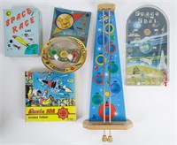 Vintage Space Themed Games & Puzzles