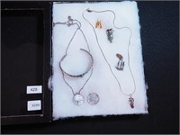 Group of jewelry including vermeil MGM Grand