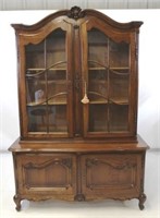 French Country Curio Cabinet