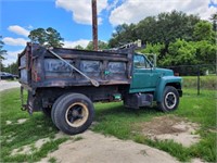 1991 FORD F600 DUMP TRUCK